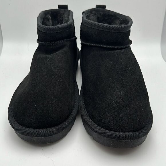 CUSHIONAIRE Women's pull on boot 8 WIDE BLACK - Picture 2 of 7